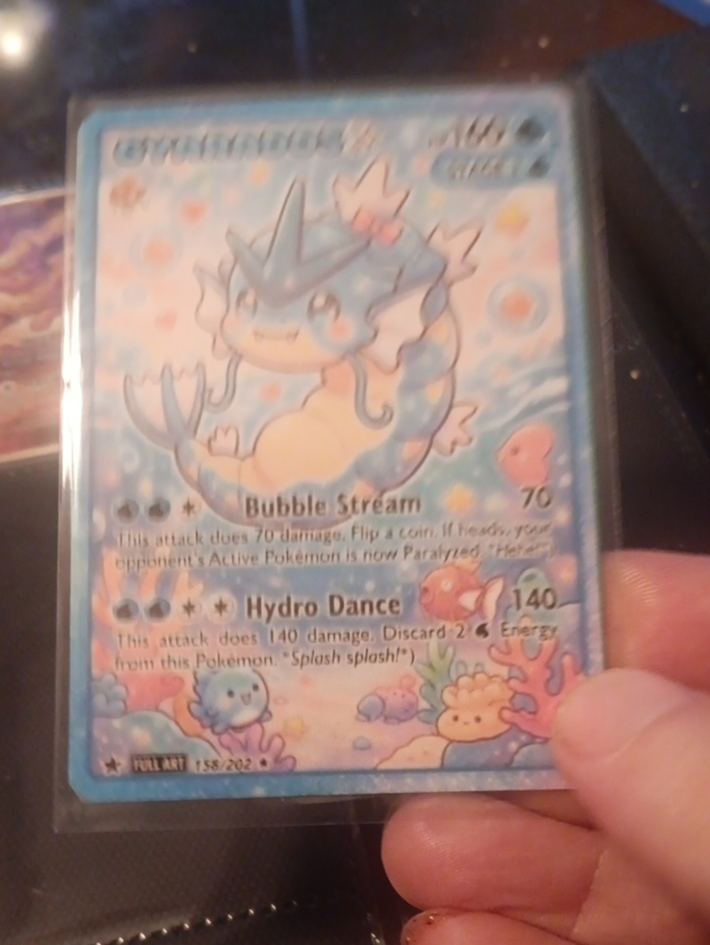 Vaporeon Full Art Card - Blue Collectible